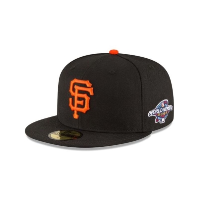 Sapca New Era San Francisco Giants MLB 2002 World Series Participation Wool 59FIFTY Fitted - Negrii